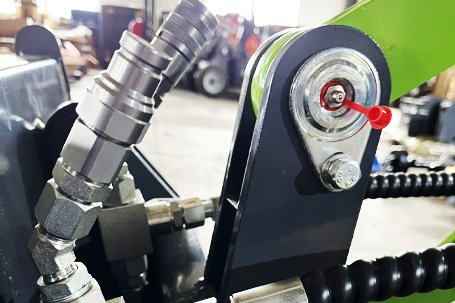 Easily accessible lubrication points