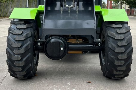 Full suspension vehicle axle